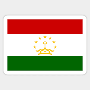 Tajikistan  flag Sticker